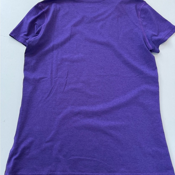Nike Purple Dri-Fit Fitted Short Sleeve T-Shirt - Picture 2 of 3
